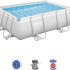 Notre test de la Bestway Fast Set Motif Rotin 396 x 84 cm